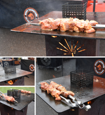 Feuers�ule GSV-Spanferkel