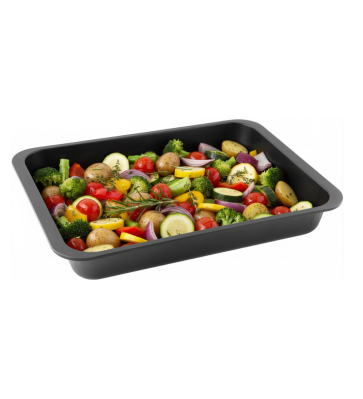 Ofenbackform 33x25cm schwarz