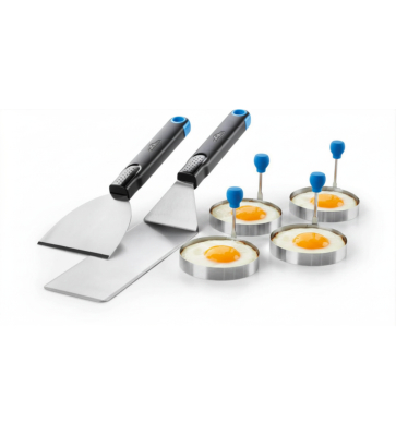Napoleon Fr�hst�cks-Besteckset mit 4 Eierringen