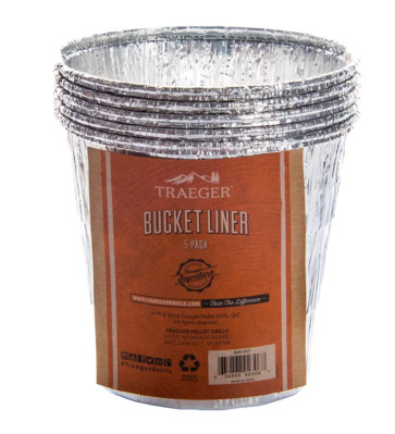 Traeger Aluminiumeinsatz f�r Fettauffang-Eimer - 5er Pack