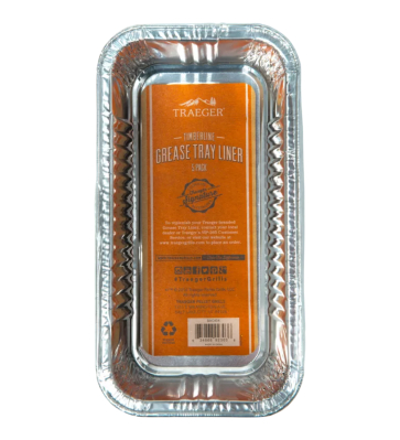 Traeger Aluminiumeinsatz f�r die Timberline Fettauffangschale - 5er Pack