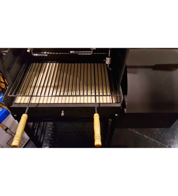 Grill grate 58,5 x 40 cm with 2 handles