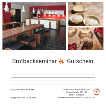 Gutschein Ramster Brotbackseminar