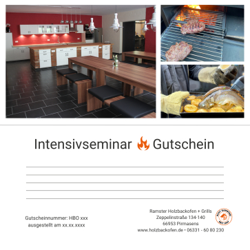 Gutschein Ramster Intensivseminar