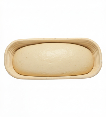 G�rkorb lang aus Peddigrohr f�r Brote bis 1 kg