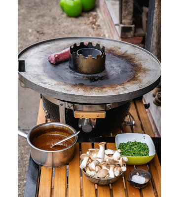 Wok Krone f�r Feuerplatte