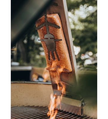 Monolith Flammlachsbrett