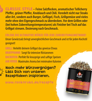 The winner steaks it all - Gold line