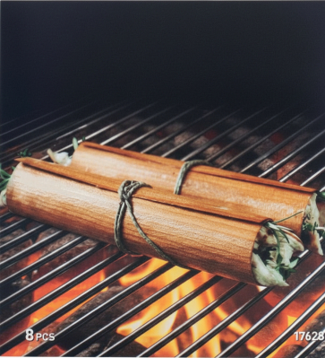 Weber Wood Wrap aus Kirschholz - 8 St�ck -  JETZT 11 EURO STATT 14,99 EURO