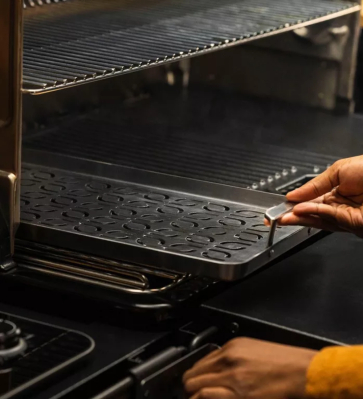 Traeger ModiFire Edelstahl-Grillplatte f�r Fisch und Gem�se