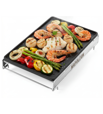Napoleon Gusseisen Grillplatte f�r die SIZZLE ZONE, gro�, incl. Rahmen