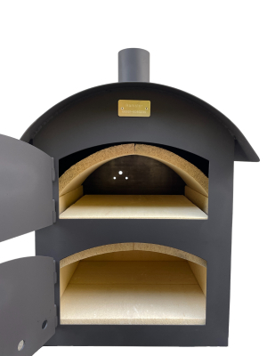 Holzbackofen le Rond mit Gew�lbe mit Untergestell JETZT 1300 Euro STATT 1634,50 Euro