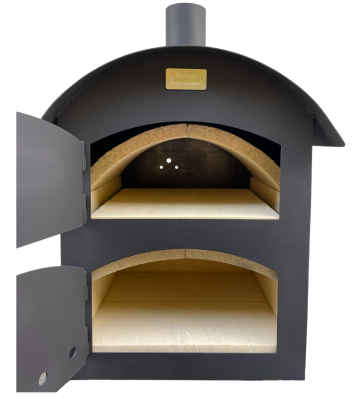 Holzbackofen le Rond mit Gew�lbe mit Au�enverkleidung JETZT 1540 Euro STATT 1861 Euro