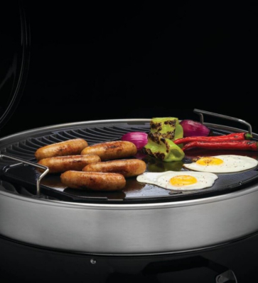 Napoleon Gusseiserne Grillplatte f�r � 57cm Holzkohle Kugelgrill