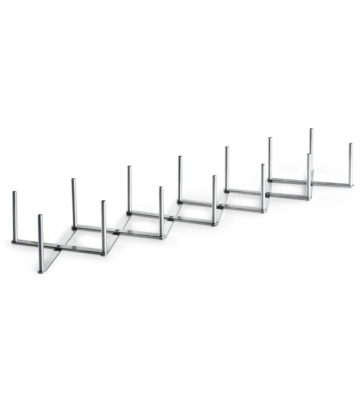 Napoleon Spare Rib Halter, ausziehbar, Edelstahl