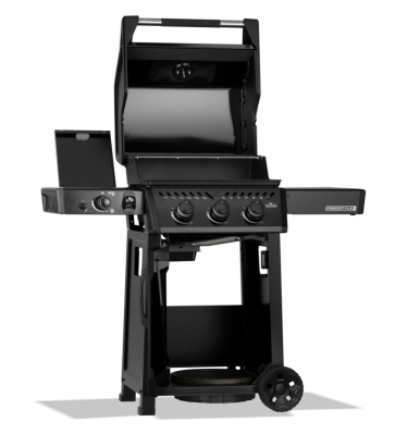 Napoleon Freestyle PRO 365, 3 Hauptbrenner, SIZZLE ZONE Seitenbrenner und T�r, Schwarz