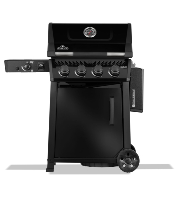 Napoleon Freestyle PRO 425, 4 Hauptbrenner, SIZZLE ZONE Seitenbrenner und T�r, Schwarz