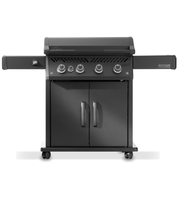 Napoleon Phantom, Rogue PRO 30 Plancha, SIZZLE ZONE Side Burner, Matte Black