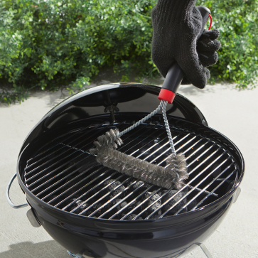 Weber Grillb�rste dreiseitig, 30 cm - JETZT 8,43 EURO STATT 12,99 EURO