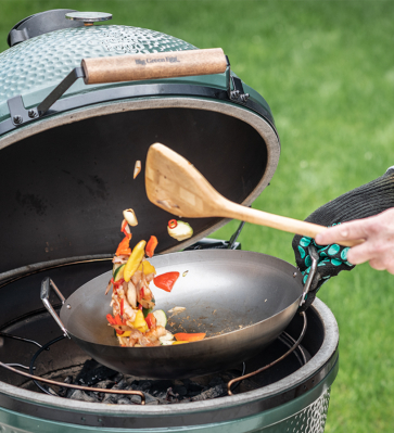 Grill-WOK aus Kohlenstoffstahl