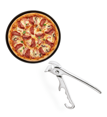 Pizzazange aus Aluguss