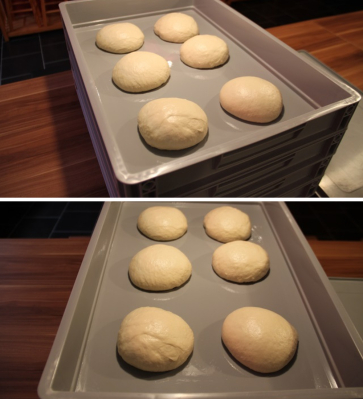 Pizzaballen-Box / -Beh�lter