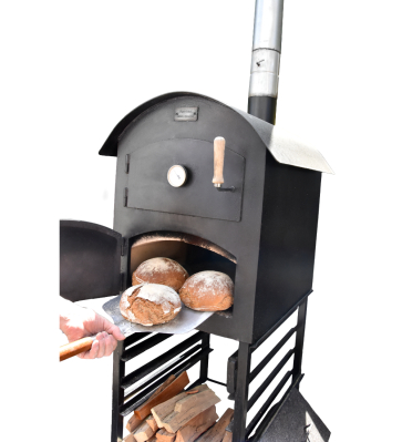 Aluschieber mit Holzgriff